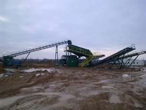Оборудование RESTA для производства мытого песка и гравия в Беларуси